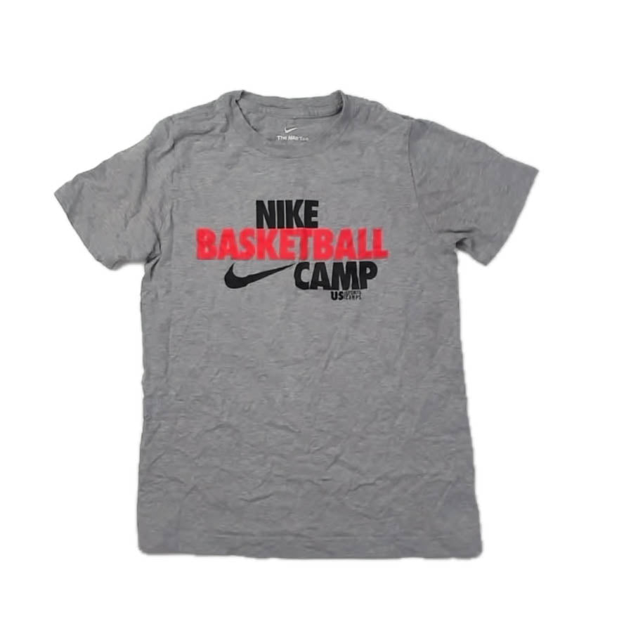 Nike Boys Gray T-Shirt Size: 10-12 Years Gray