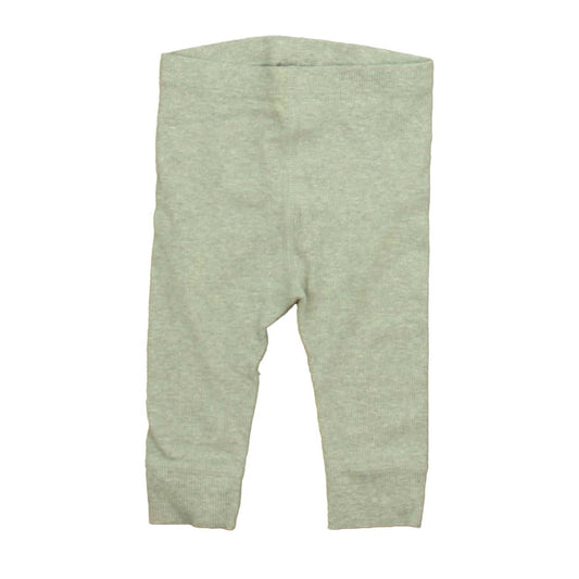 Hanna Andersson Girls Gray Leggings Size: 6-12 Months Gray