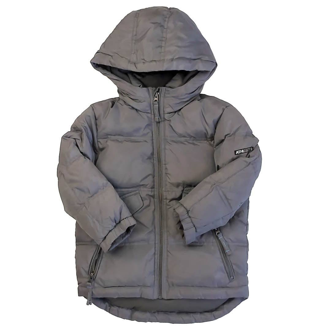 gap Kids Boys Gray Winter Coat Size: 4T- 5T Gray