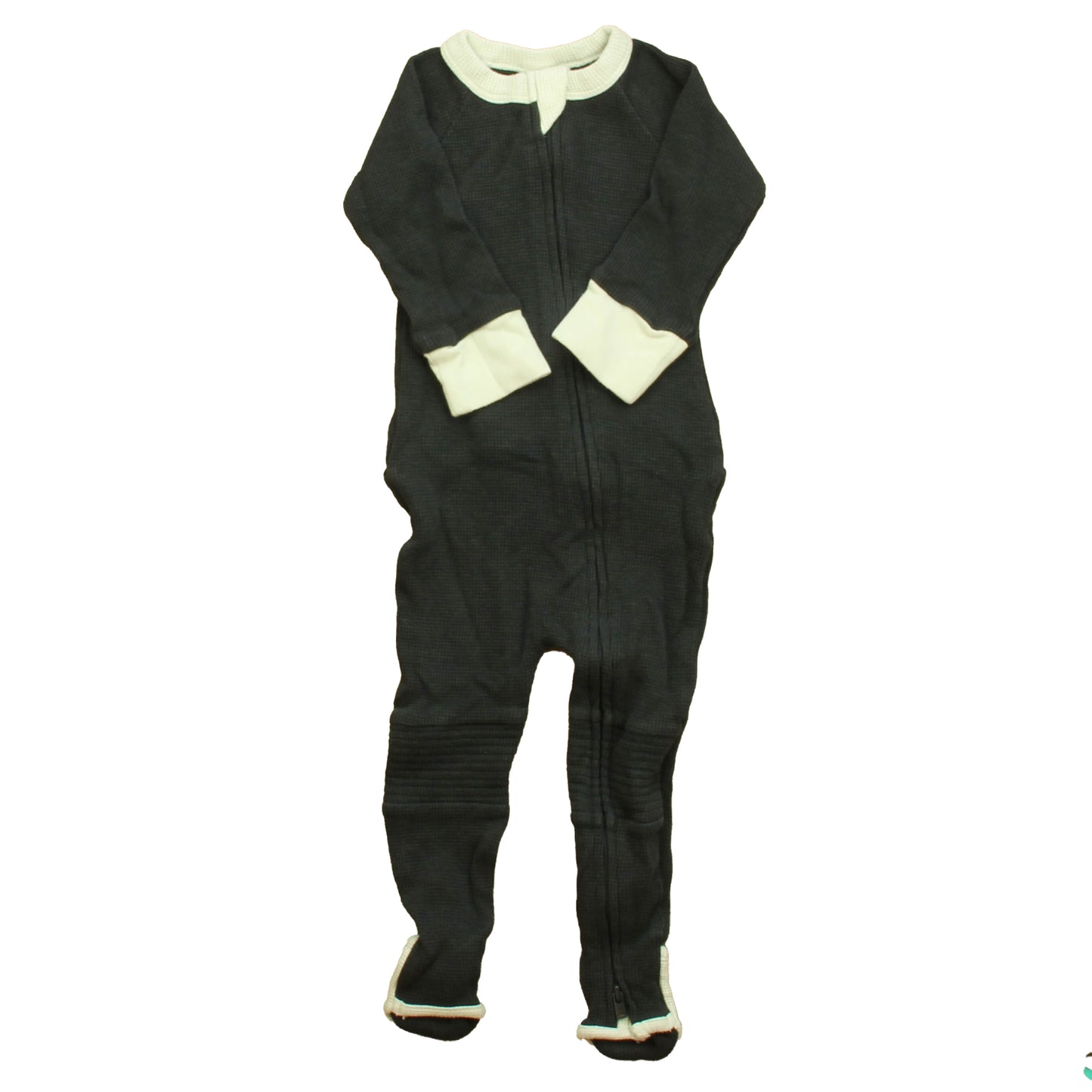 Goumi Boys Gray 1-piece footed Pajamas Size: 12-18 Months Gray