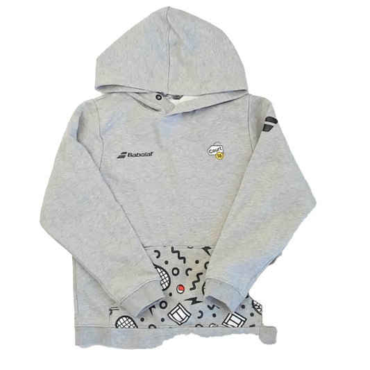 Babolat Girls Gray Hoodie Size: 8-10 Years Gray