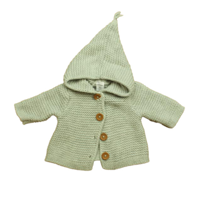 Nordstrom Girls Gray Cardigan Size: Newborn Gray
