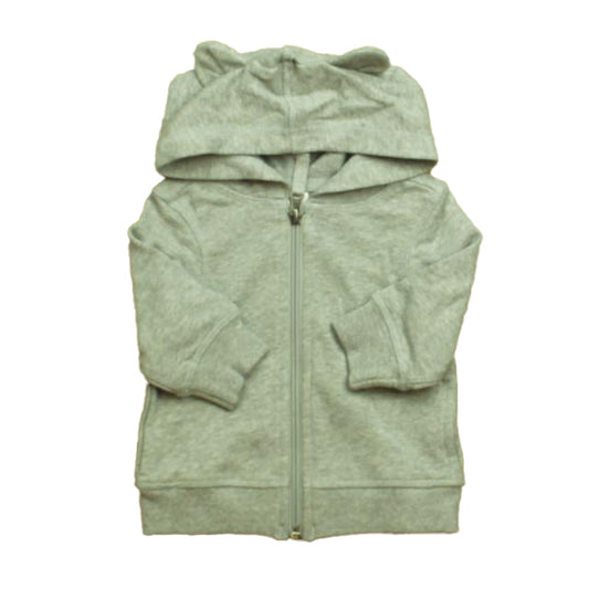 Hanna Andersson Unisex Gray Hoodie Size: 3-6 Months
