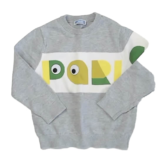 Jacadi Boys Gray Sweater Size: 2T Gray