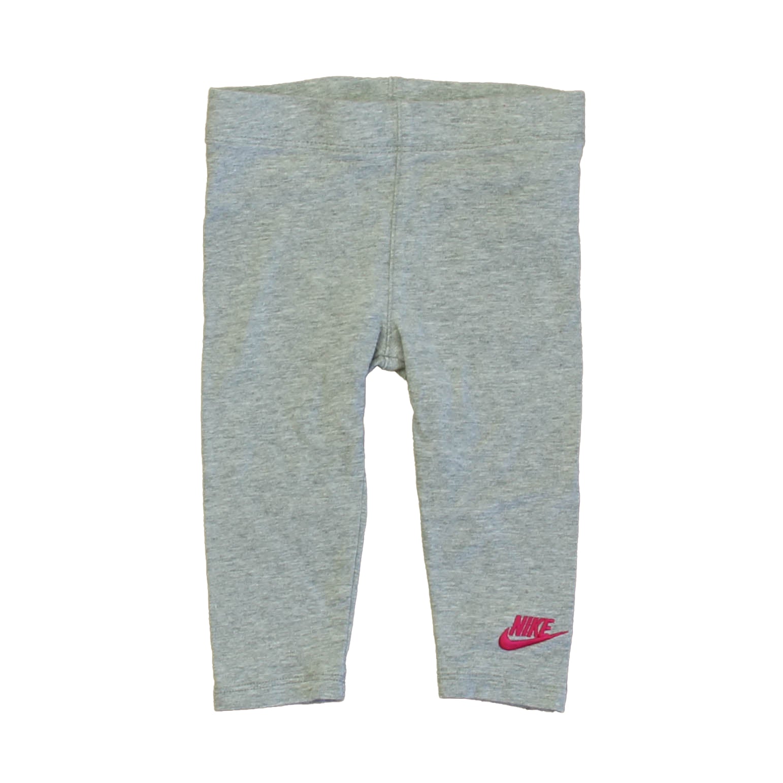Nike Girls Gray Leggings Size: 12 Months Gray