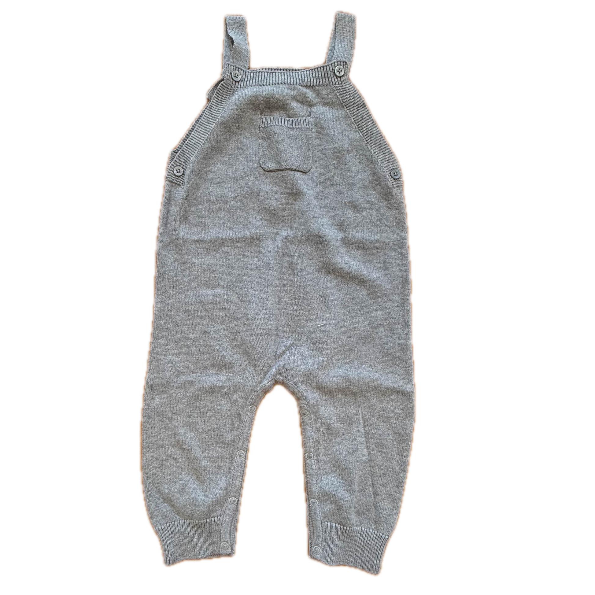 Angel Dear Unisex Gray Romper Size: 18-24 Months Gray