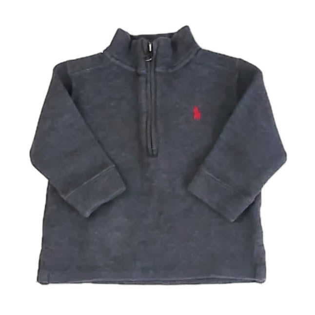 Ralph Lauren Boys Gray Long Sleeve Shirt Size: 12 Months Gray