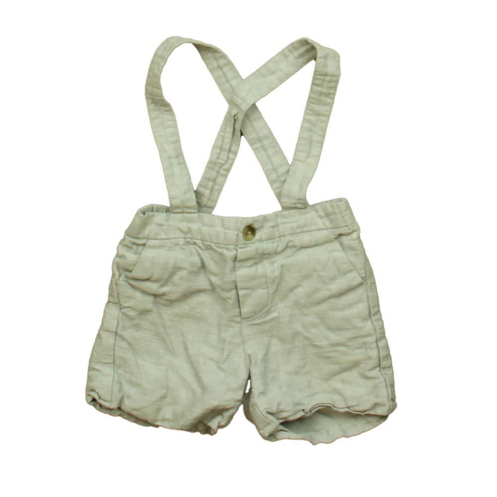 Janie and Jack Boys Gray Shorts Size: 18-24 Months