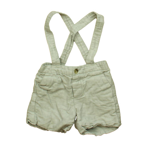 Janie and Jack Boys Gray Shorts Size: 18-24 Months