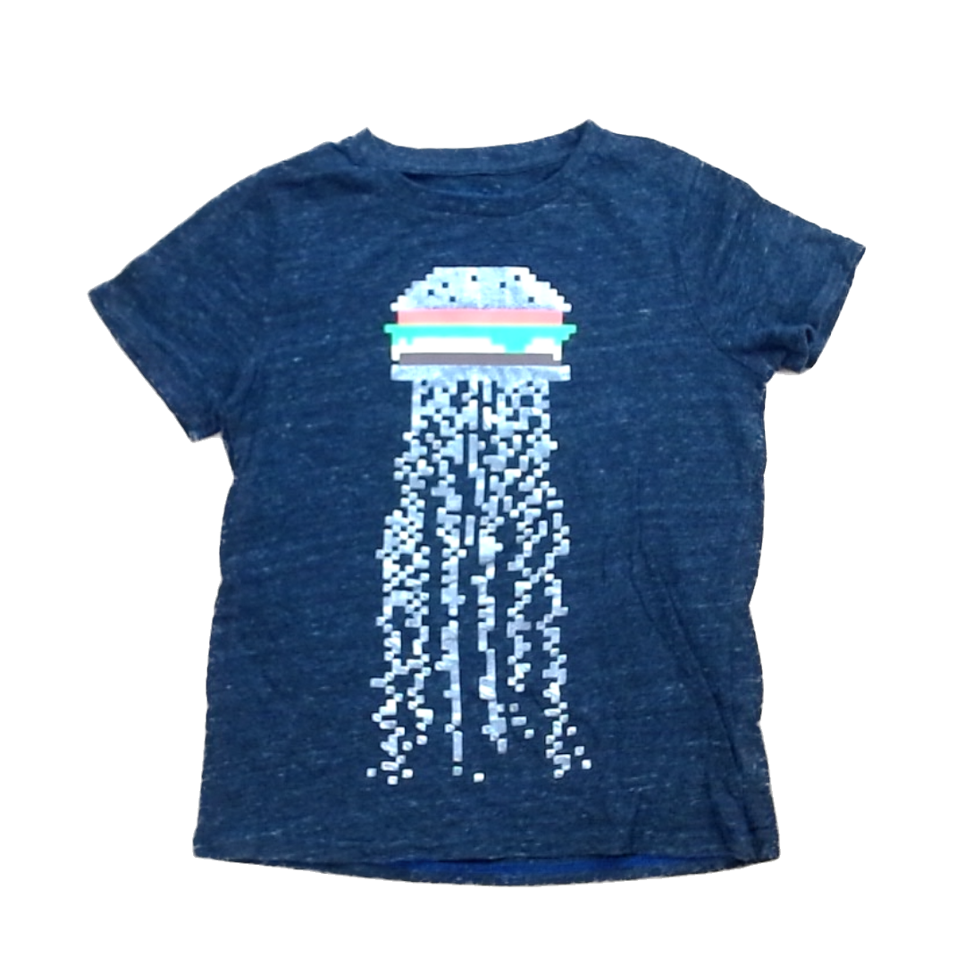 Rockets Of Awesome Boys Gray T-Shirt Size: 10-12 Years Gray