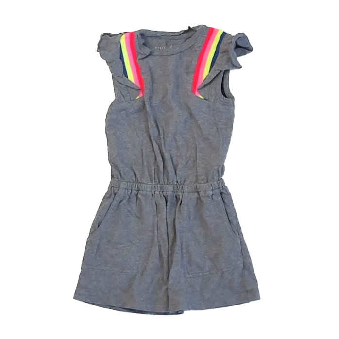 Rockets of Awesome Girls Gray Dress Size: 3T Gray