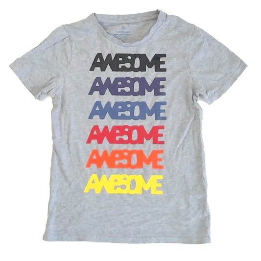 Rockets Of Awesome Boys Gray T-Shirt Size: 12 Years Gray