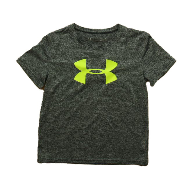 Under Armour Boys Gray Athletic Top Size: 7 Years