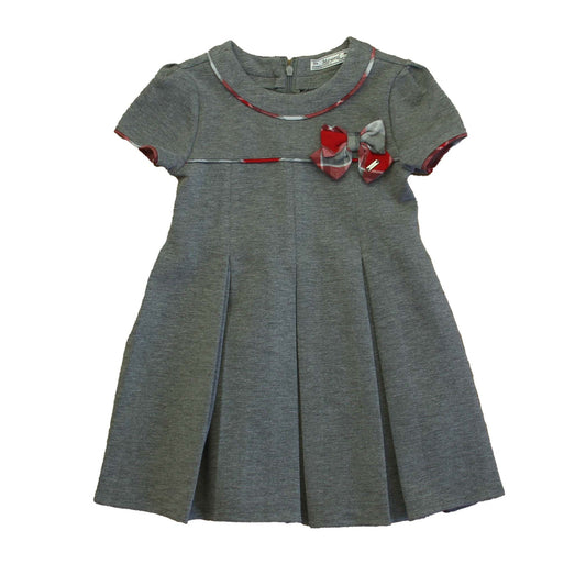 Mayoral Girls Gray Dress Size: 4T