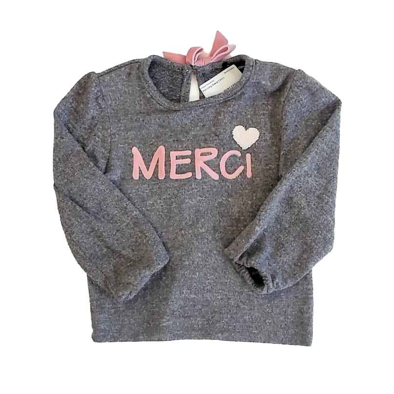 French Connection Girls Gray Long Sleeve T-Shirt Size: 3T Gray