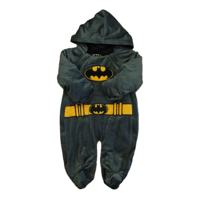 Batman Boys Gray Bunting Size: 3-6 Months Gray