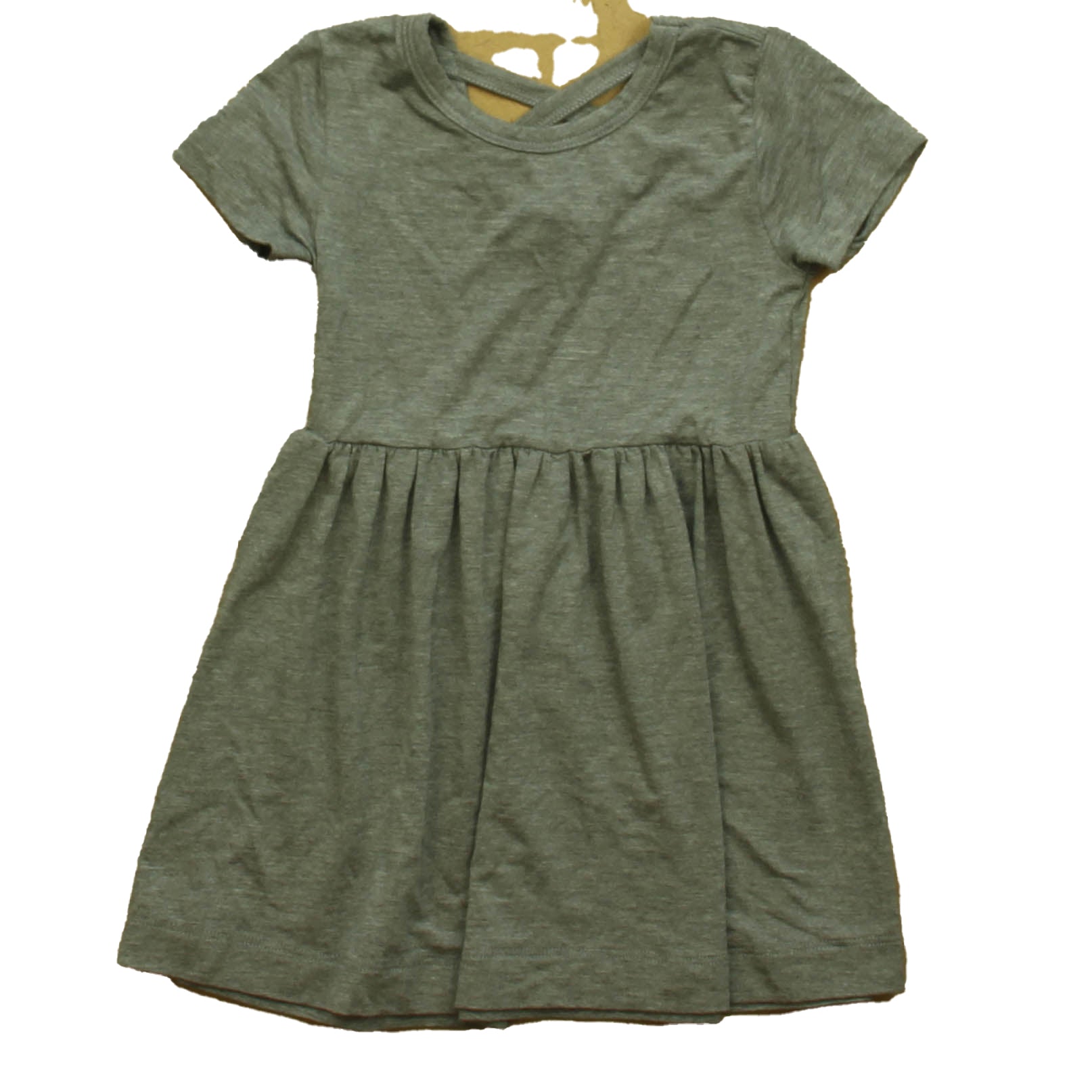 Kate Quinn Girls Gray Dress Size: 12-18 Months Gray