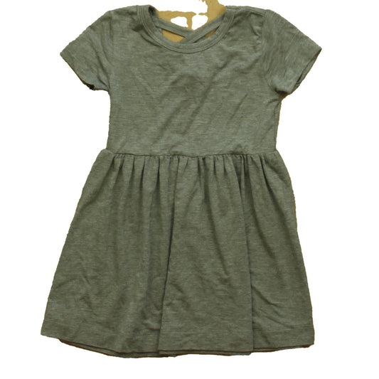 Kate Quinn Girls Gray Dress Size: 12-18 Months Gray