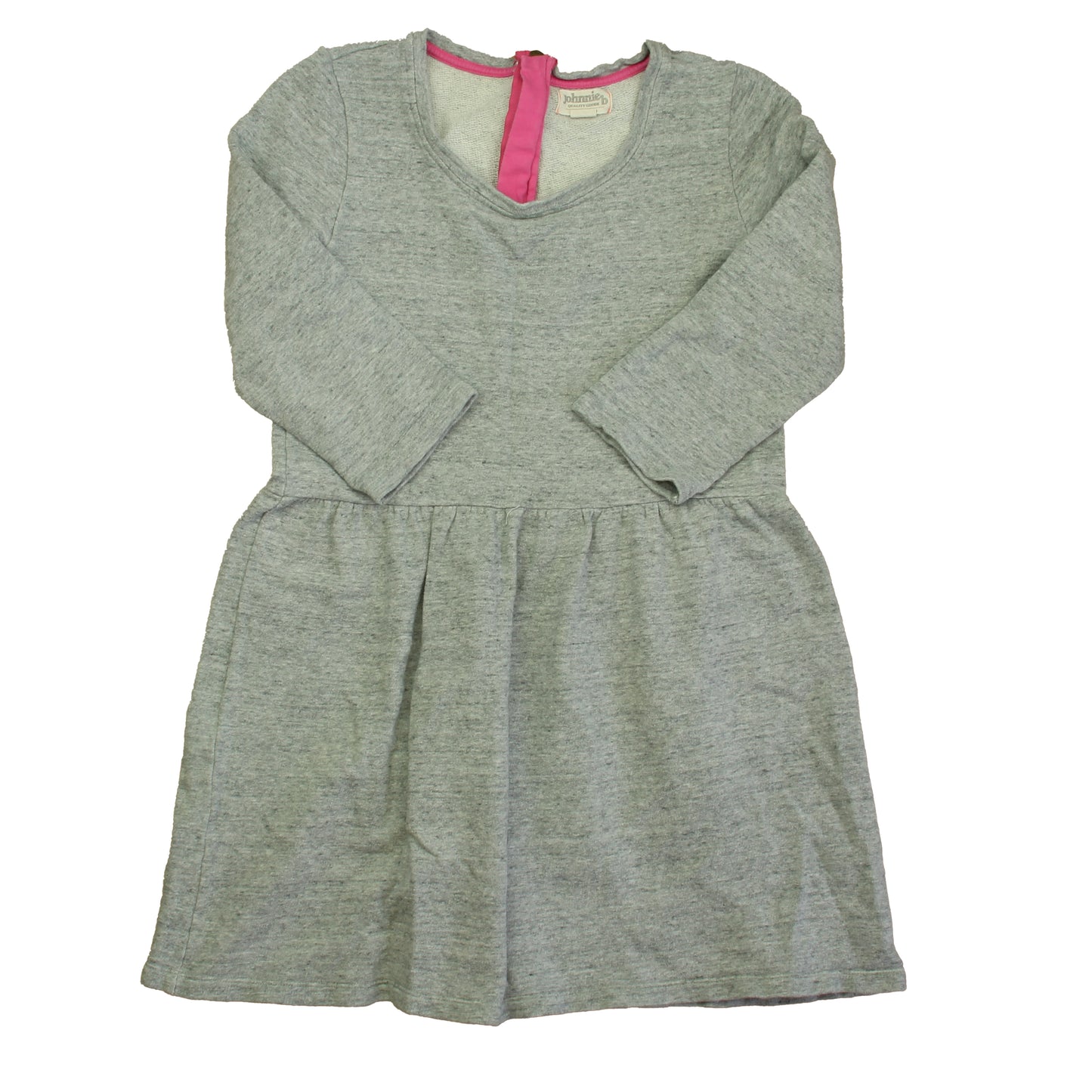 Johnnie B. Girls Gray Dress Size: 15-16 Years