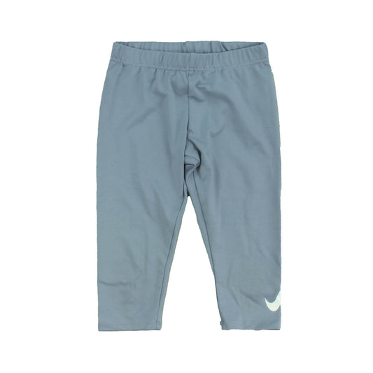 Nike Girls Gray Athletic Pants Size: 6-7 Years