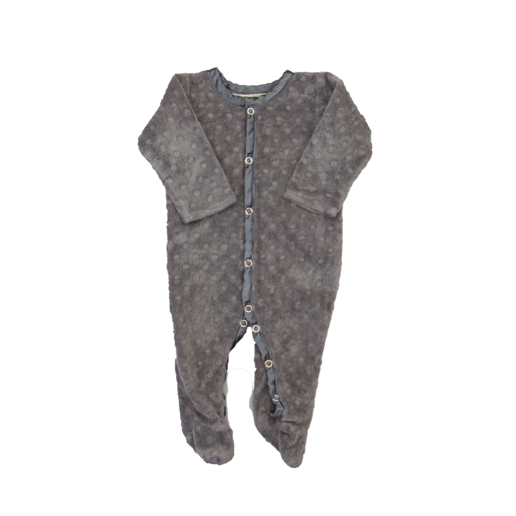 My Blankee Boys Gray Long Sleeve Outfit Size: 3-6 Months Gray