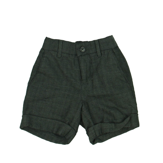 Janie and Jack Boys Gray Shorts Size: 12-18 Months Gray