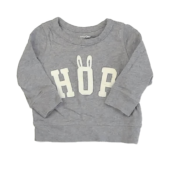 Gap Boys Gray Long Sleeve Shirt Size: 18-24 Months Gray