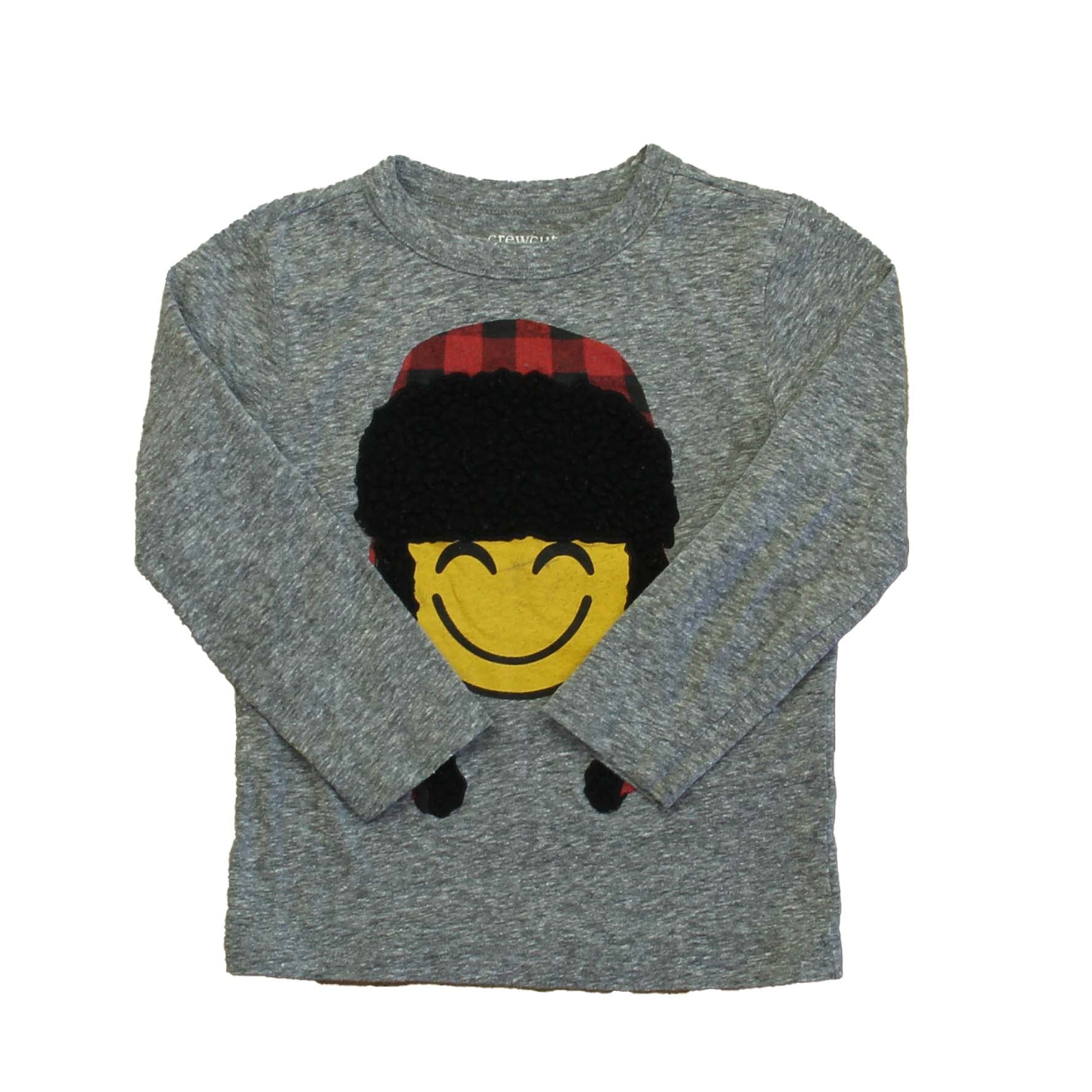 Crewcuts Boys Gray Long Sleeve T-Shirt Size: 3T Gray