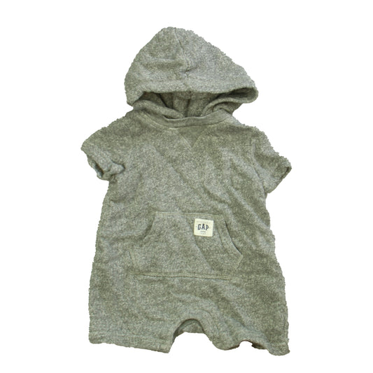 Gap Boys Gray Romper Size: 3-6 Months Gray