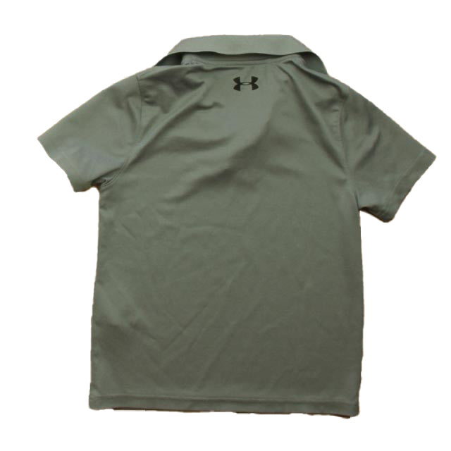 Under Armour Boys Gray Polo Shirt Size: 8 Years