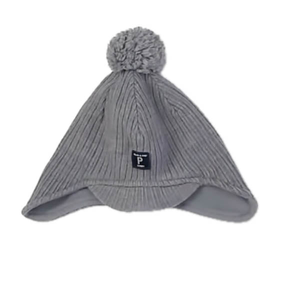 Polarn O Pyret Boys Gray Winter Hat Size: 2-9 Years Gray