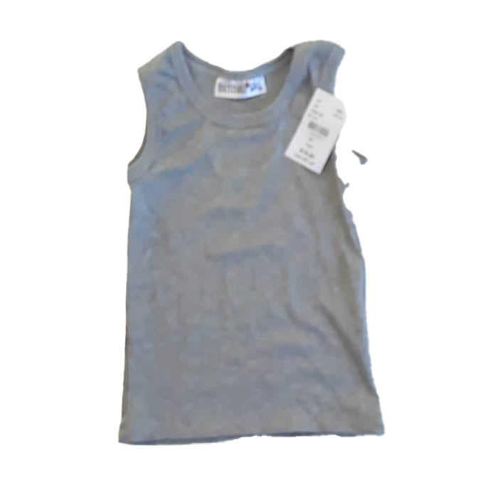 Hannah Sky Girls Gray Tank Top Size: 3T Gray