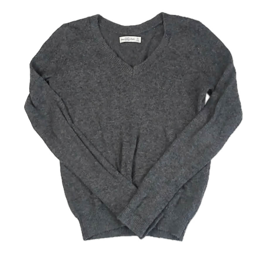 Abercrombie Girls Gray Sweater Size: Junior XS Gray