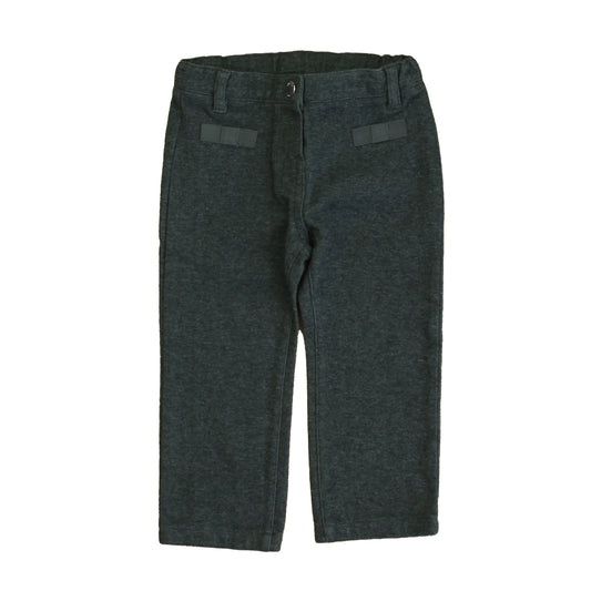 Jacadi Girls Gray Leggings Size: 24 Months