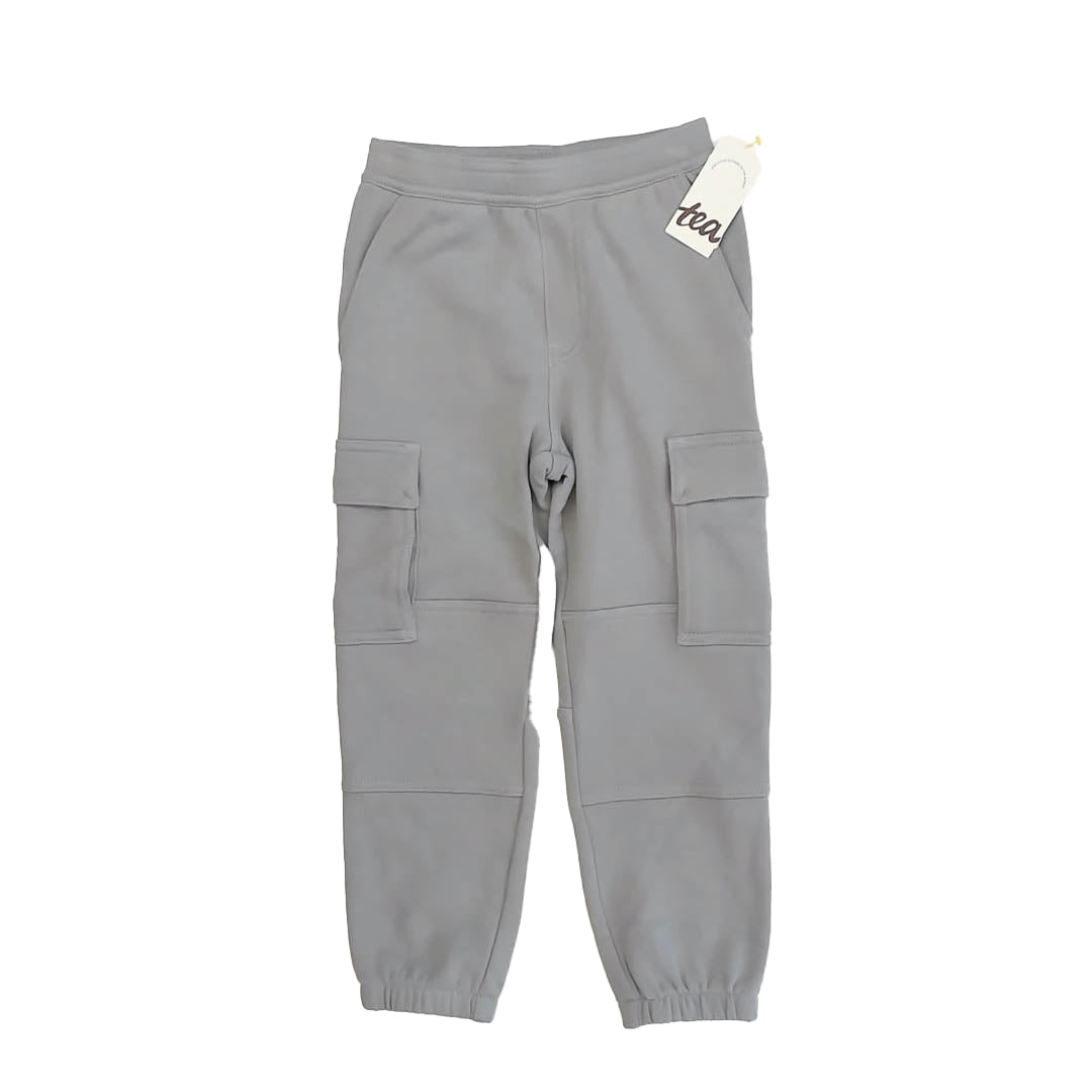 Tea Collection Boys Gray Casual Pants Size: 5T Gray