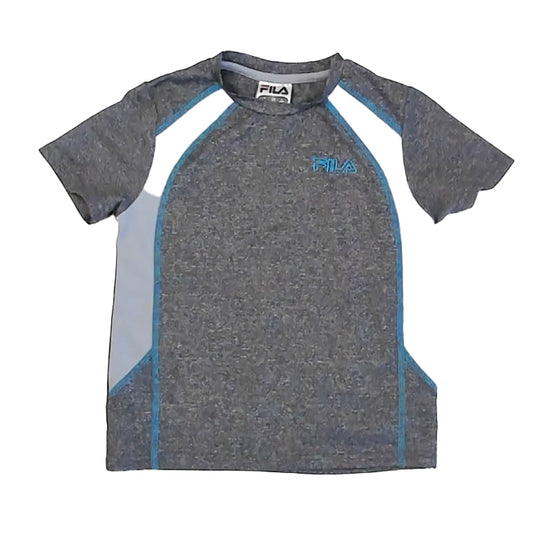 Fila Boys Gray Athletic Top Size: 5-6 Years Gray