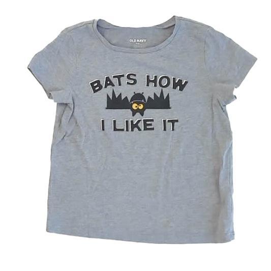 Old Navy Girls Gray T-Shirt Size: 8 Years Gray