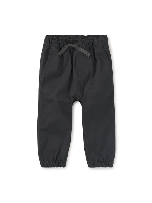 Tea Collection Boys Gray Pants Size: 12-18 Months Gray