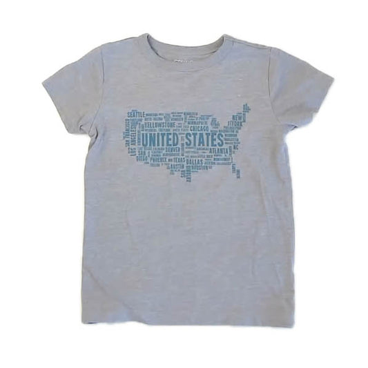 Crewcuts Boys Gray T-Shirt Size: 4-5T Gray