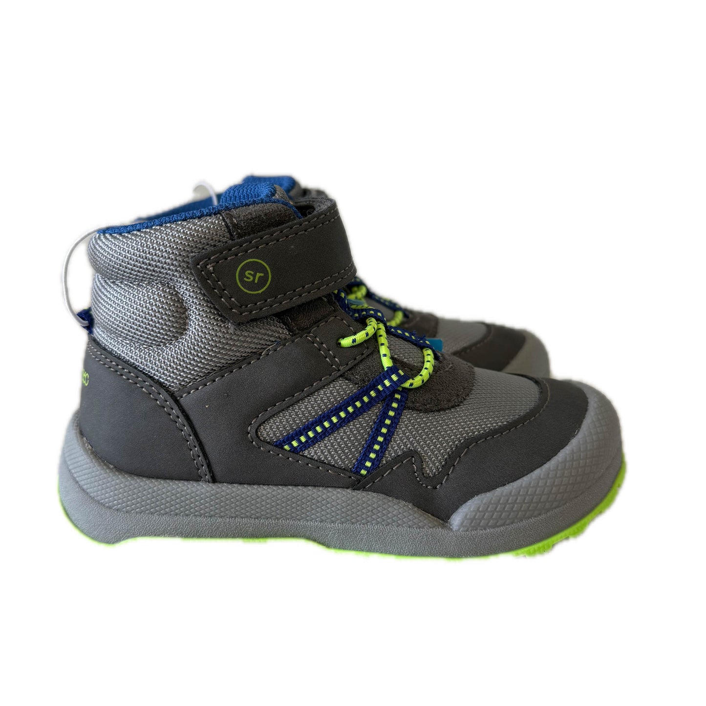 Stride Rite Boys Gray Boots Size: 8 Toddler Gray