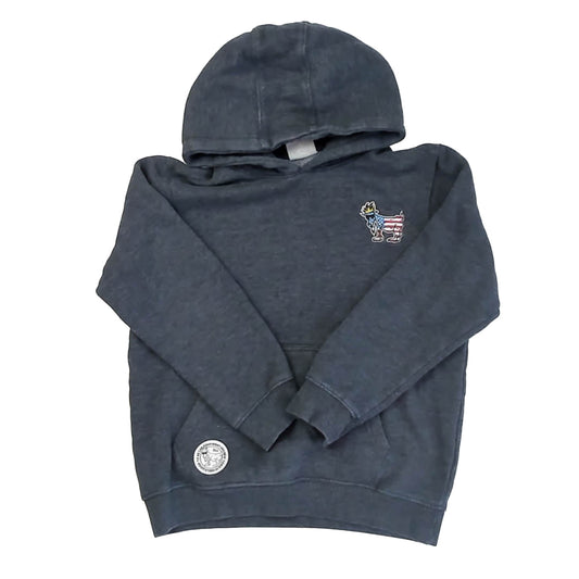 GOAT USA Boys Gray Hoodie Size: 12-14 Years Gray