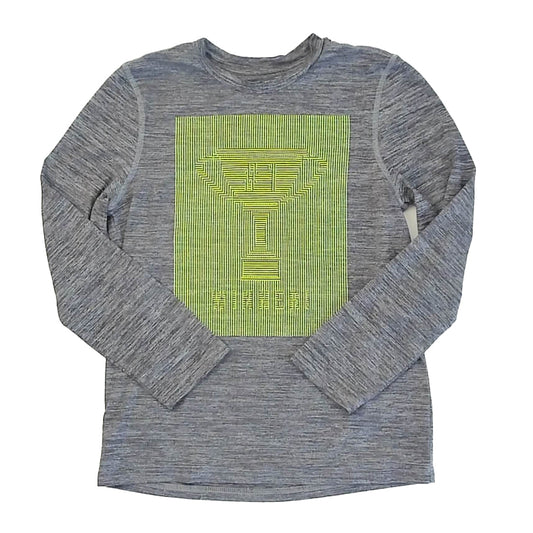 Rockets Of Awesome Boys Gray Long Sleeve T-Shirt Size: 10 Years Gray