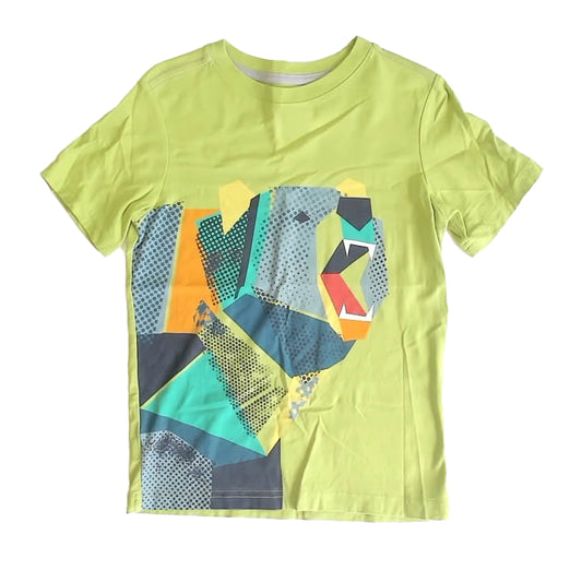 Tea Collection Boys Green Bear T-Shirt Size: 8 Years Green Bear