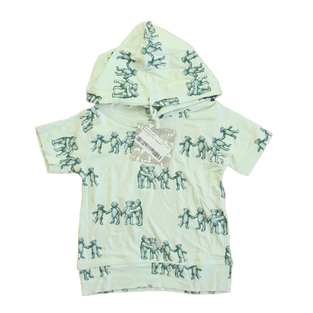 Kate Quinn Organics Boys Green Bears Short Sleeve Shirt Size: 12-18 Months