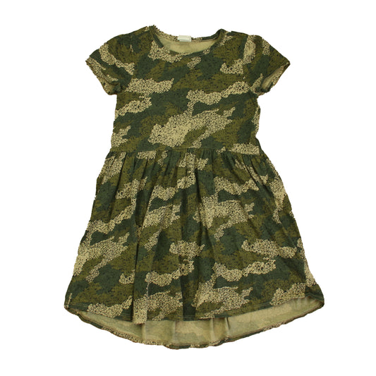 Tucker + Tate Girls Green | Beige Dress Size: 6 Years Green | Beige