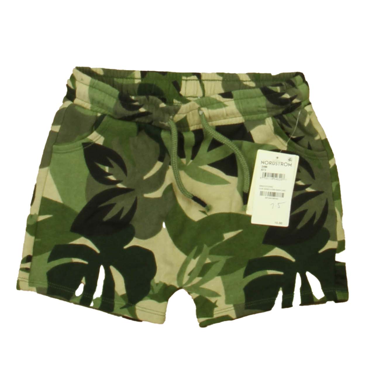 Tucker + Tate Boys Green | Black Shorts Size: 24 Months Green | Black