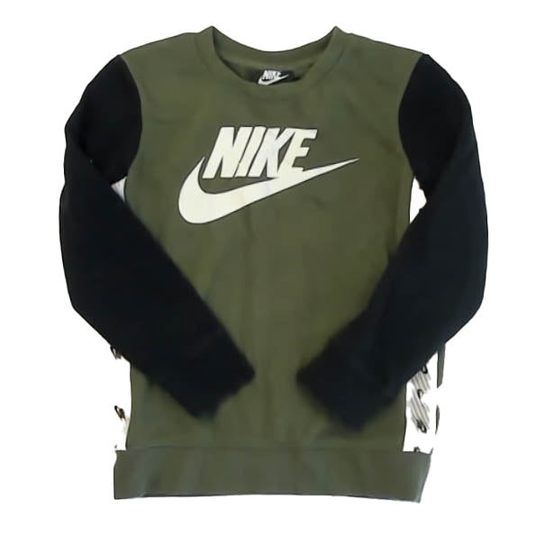 Nike Boys Green | Black Sweatshirt Size: 6-7 Years Green | Black