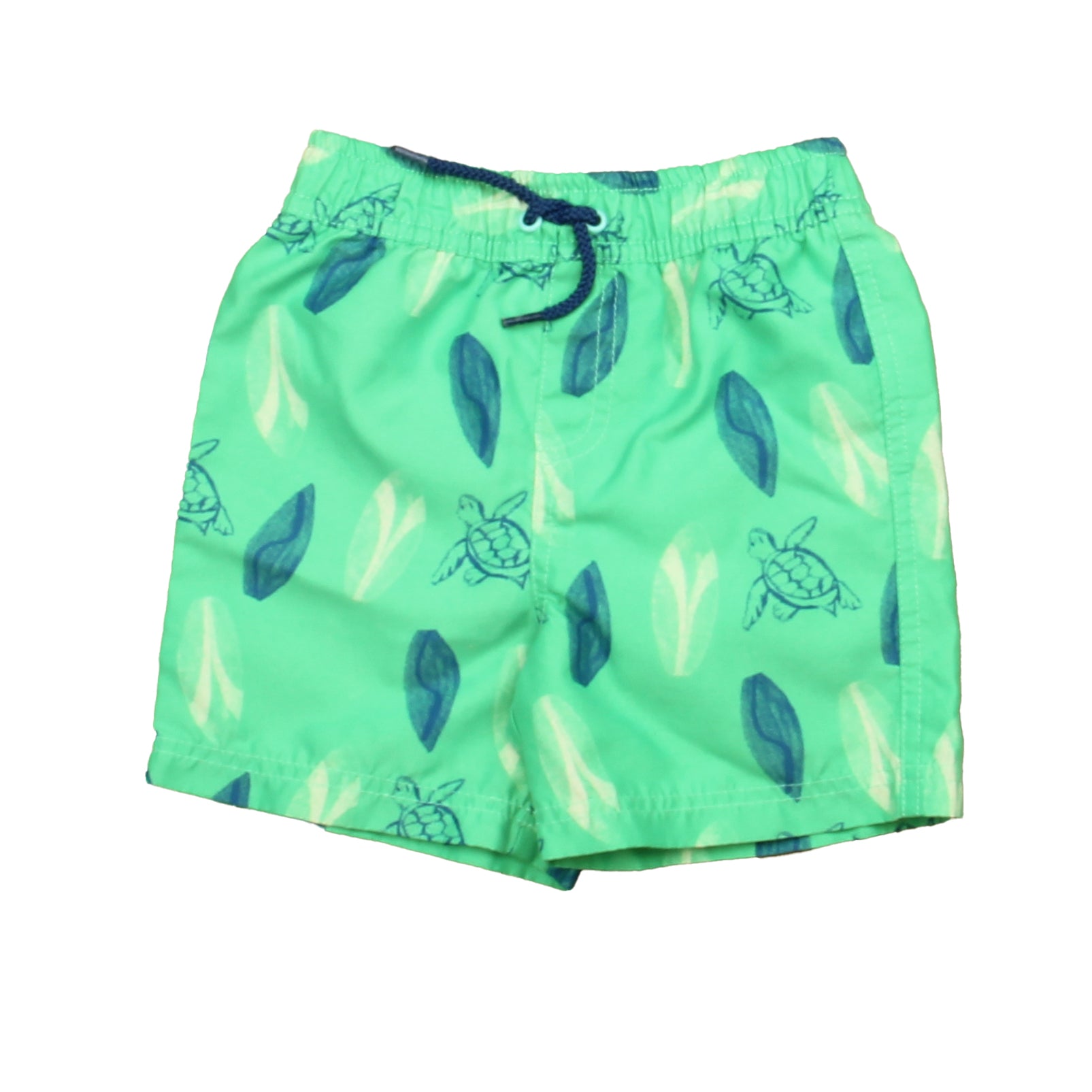 Joe Fresh Boys Green | Blue Turtles Trunks Size: 18-24 Months Green | Blue Turtles