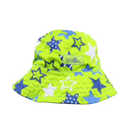 UV Skinz Boys Green | Blue Sun Hat Size: 12-24 Months Green | Blue