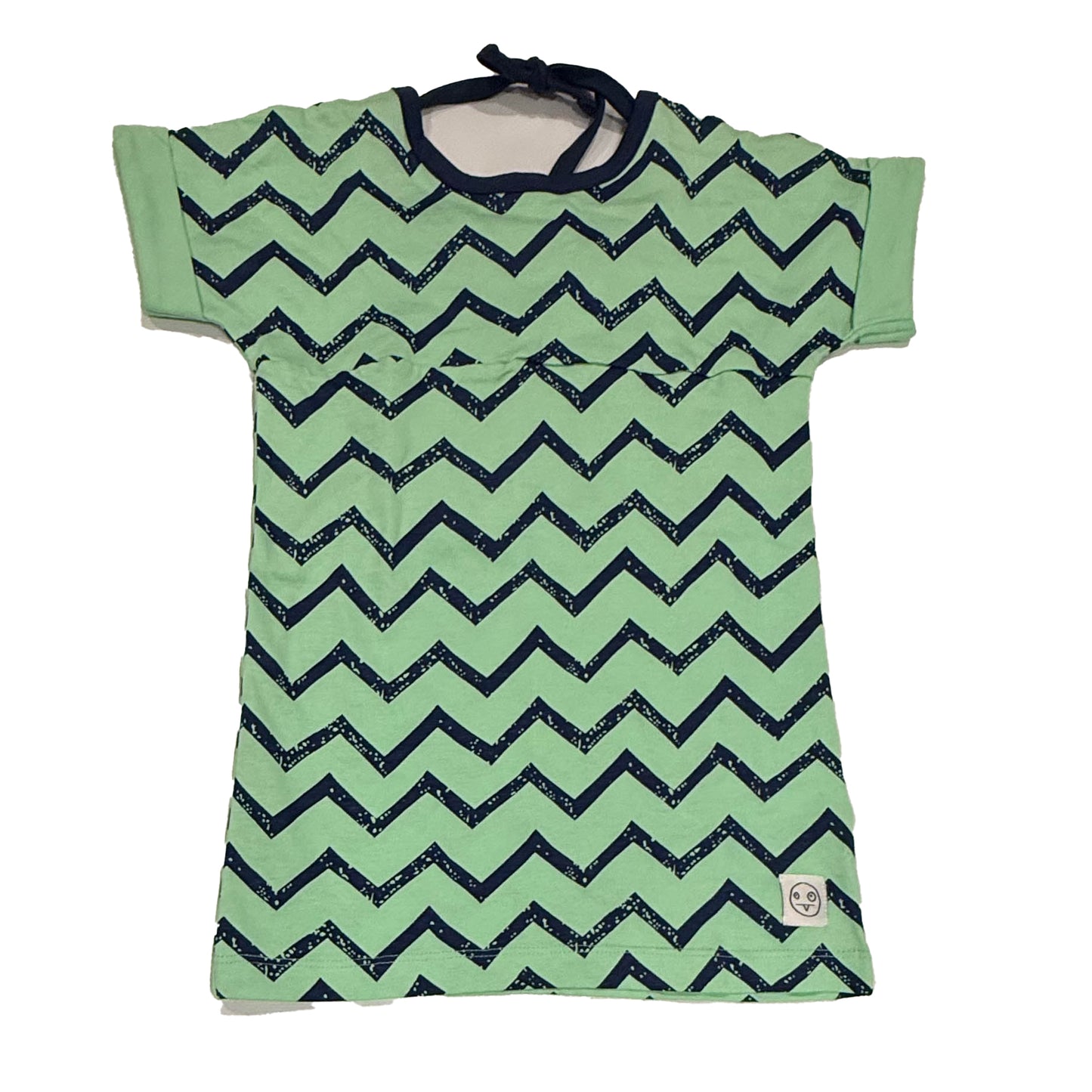 Indikidual Girls Green | Blue Dress Size: 6-12 Months Green | Blue